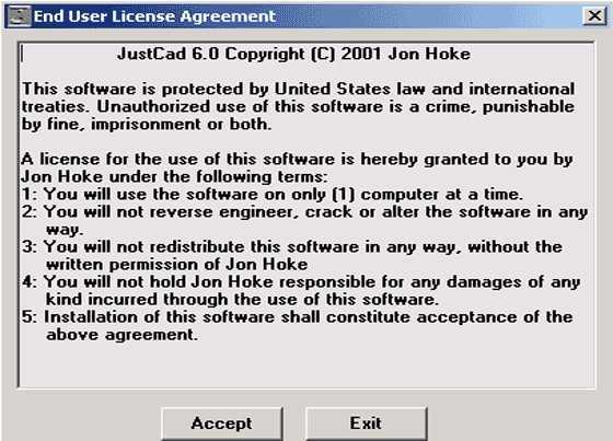 JustCad V6.0